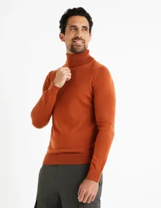 Celio Wool sweater Menos with turtleneck - Men