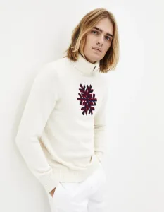 Celio Sweater with turtleneck Peneige - Men #692996
