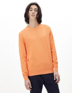 Celio Sweater Recrew orange - Men