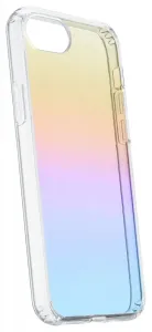 Duhový kryt se zrcadlovým efektem Cellularline Prisma pro Apple iPhone SE(2020)/8/7/6, polotransparentní