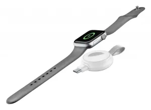 Cellularline Power Pill Cestovná nabíjačka pre Apple Watch, s USB adaptérom, biely WATCHSTICKWIRMFIW