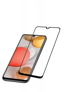 Ochranné tvrzené sklo pro celý displej Cellularline Capsule pro Samsung Galaxy A42 5G, černé
