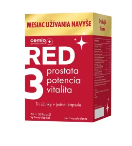 Cemio RED3 60+30 (darček 2023) 90 ks