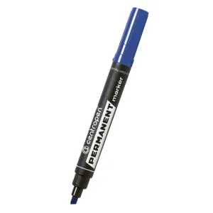 Značkovač Centropen 8576 permanent modrý klinový hrot 1-4,6 mm