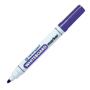 Značkovač Centropen 8559 na biele tabule fialový valcový hrot 2,5mm