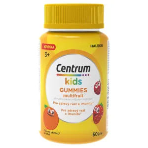 Centrum kids GUMMIES multifruit želé s vitamínmi a minerálmi 60ks #9219969