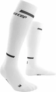 CEP WP200R Compression Tall Socks 4.0 White III Bežecké ponožky