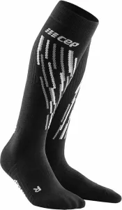 CEP WP206 Thermo Socks Women Black/Anthracite IV Lyžiarske ponožky
