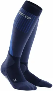 CEP WP20DU Winter Compression Tall Socks Navy II Bežecké ponožky