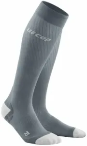 CEP WP40JY Compression Tall Socks Ultralight Grey/Light Grey II Bežecké ponožky