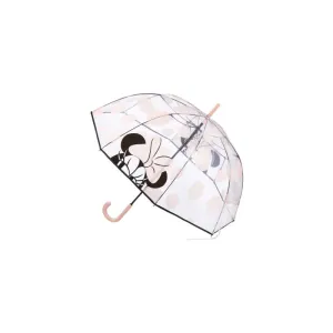 CERDÁ - Štýlový dáždnik pre dospelých MINNIE MOUSE Transparent, 2400000674