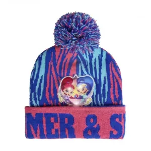 CERDÁ - Detská zimná svetielkujúca čiapka SHIMMER & SHINE, 2200002569