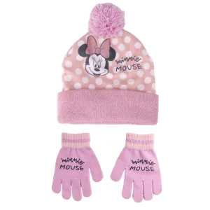 Minnie Mouse–- čiapka a rukavice