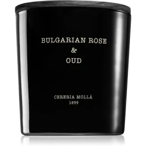 Cereria Mollá Boutique Bulgarian Rose & Oud vonná sviečka 600 g