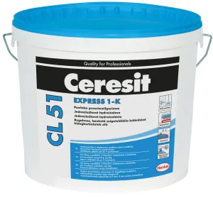CERESIT CL 51 EXPRESS 1 K - Jednozložková hydroizolačná hmota 15 kg