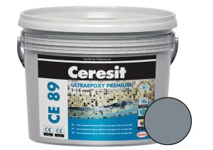 Škárovacia hmota Ceresit CE 89 UltraEpoxy Premium solid slate 2,5 kg R2T CE89817