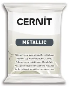 CERNIT METALLIC - Modelovacia hmota s metalickým efektom 870056085 - perleťová biela 56 g