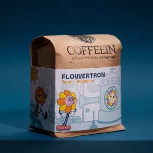 Java Flowertron – stredné praženie (200 g, zrnková káva)