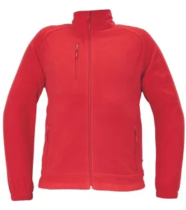Cerva Bhadra Pánska fleecová bunda 03460003 červená XL