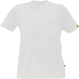 Cerva Antistatické tričko s krátkym rukávom NOYO ESD - Biela | L