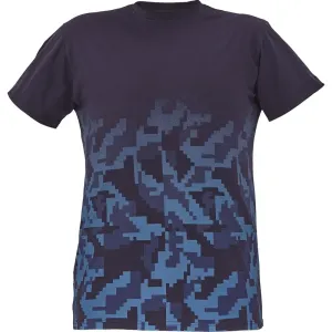 Bavlnené pracovné tričko Cerva Neurum - veľkosť: M, farba: navy
