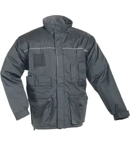 Zimná pracovná bunda 2v1 Libra pánska - veľkosť: M, farba: sivá