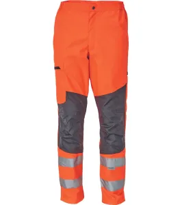 Pracovné reflexné nohavice Ticino pánske - veľkosť: M, farba: oranžová