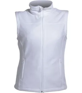 Fleece vesta Vorma Lady dámska - veľkosť: M, farba: biela