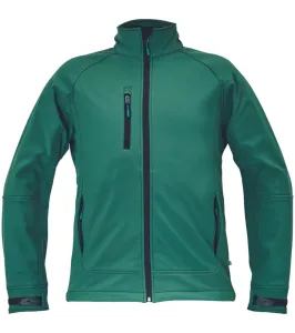 Softshellová bunda Cerva Chitra - veľkosť: 3XL, farba: tmavo zelená