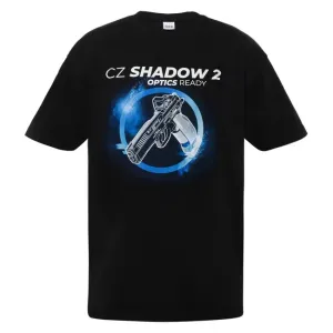 Tričko CZ Shadow, farba čierna