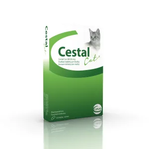 Cestal CAT 80 mg/20 mg žuvacie tablety pre mačky 8 tabliet