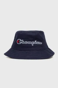 Detský bavlnený klobúk Champion 805556 tmavomodrá farba, bavlnený