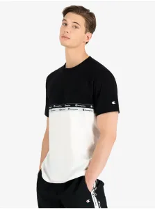 Champion CREWNECK T-SHIRT Pánske tričko, biela, veľkosť L #5574184