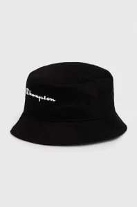 Bavlnený klobúk Champion čierna farba, bavlnený #7511798