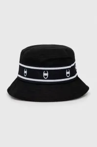 Bavlnený klobúk Champion čierna farba, bavlnený #7505449