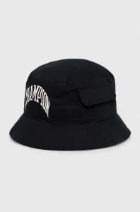 Bavlnený klobúk Champion čierna farba, bavlnený #7505451