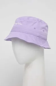 Bavlnený klobúk Champion fialová farba, bavlnený