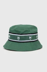 Bavlnený klobúk Champion zelená farba, bavlnený