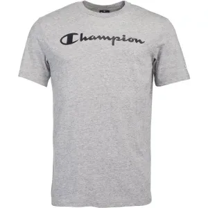 Champion AMERICAN CLASSICS CREWNECK T-SHIRT Pánske tričko, sivá, veľkosť L #5695476