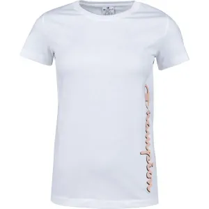 Champion CREWNECK T-SHIRT Dámske tričko, biela, veľkosť XS #8470126