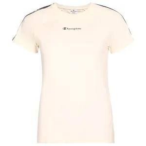Champion CREWNECK T-SHIRT Dámske tričko, biela, veľkosť #6231468