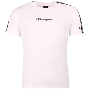 Champion CREWNECK T-SHIRT Pánske tričko, biela, veľkosť M #462713