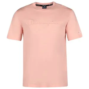 Champion CREWNECK T-SHIRT Pánske tričko, ružová, veľkosť