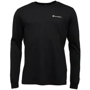 Champion LEGACY Pánske tričko s dlhým rukávom, čierna, veľkosť #8649274