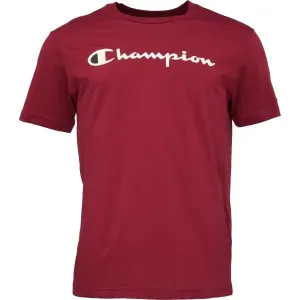Champion LEGACY Pánske tričko, vínová, veľkosť #8649367