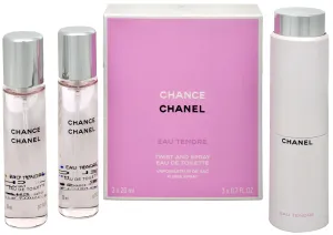 Chanel Chance Eau Tendre toaletná voda pre ženy 3 x 20 ml