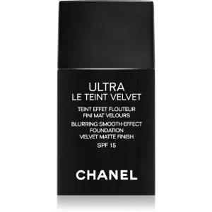 Chanel Tekutý make-up SPF 15 Ultra Le Teint Velvet (Blurring Smooth Effect Foundation) 30 ml 12 Beige Rosé