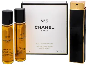 Chanel No.5 3x 20 ml 20 ml parfumovaná voda pre ženy