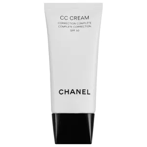 Chanel CC Cream korekčný krém pre vyhladenie kontúr a rozjasnenie pleti SPF 50 odtieň 50 Beige 30 ml