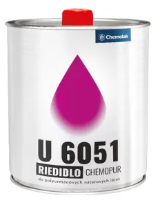 CHEMOLAK U 6051 - riedidlo do polyuretánových náterových látok 0,8 L